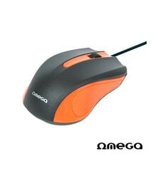 Omega OM-05O, черный/оранжевый цена и информация | Мыши | hansapost.ee