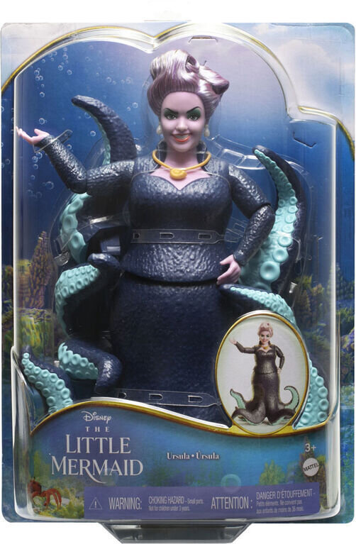 Nukk Disney Little Mermaid merenõid Ursula цена и информация | Mänguasjad tüdrukutele | hansapost.ee