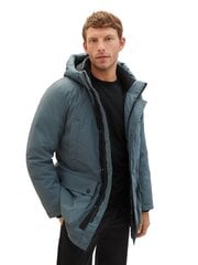 Мужская зимняя парка Tom Tailor, серо-синяя цена и информация | Мужские куртки | hansapost.ee