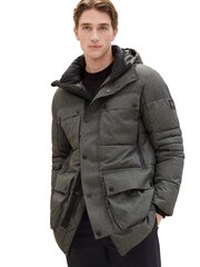 Мужская зимняя парка Tom Tailor, темно-серый цвет цена и информация | Мужские куртки | hansapost.ee
