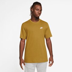 Мужская футболка Nike NSW CLUB TEE, желтый цвет цена и информация | Мужские футболки | hansapost.ee
