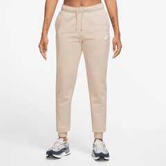 Nike naiste dressipüksid NSW CLUB FLC MR PANT STD, naturaalvalge price and information | Sportswear for women | hansapost.ee