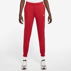 Женские спортивные штаны Nike NSW CLUB FLC MR PANT STD, красные цена и информация | Спортивная одежда женская | hansapost.ee