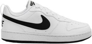 Nike Обувь Court Borough Low White Black DV5456 104 цена и информация | Детская спортивная обувь | hansapost.ee