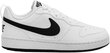 Nike noorte vabaajajalatsid COURT BOROUGH LOW RECRAFT, valge-must hind ja info | Spordijalatsid lastele | hansapost.ee