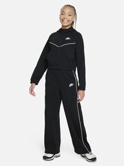 Nike tüdrukute dressikomplekt NSW HR TRACKSUIT HD FZ, must цена и информация | Комплекты для девочек | hansapost.ee