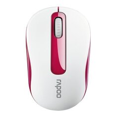 Hama Rapoo M10 Plus, белый-красный цена и информация | Компьютерные мыши | hansapost.ee