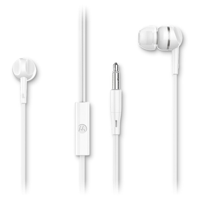 Motorola Earbuds 105 White цена и информация | Kõrvaklapid | hansapost.ee