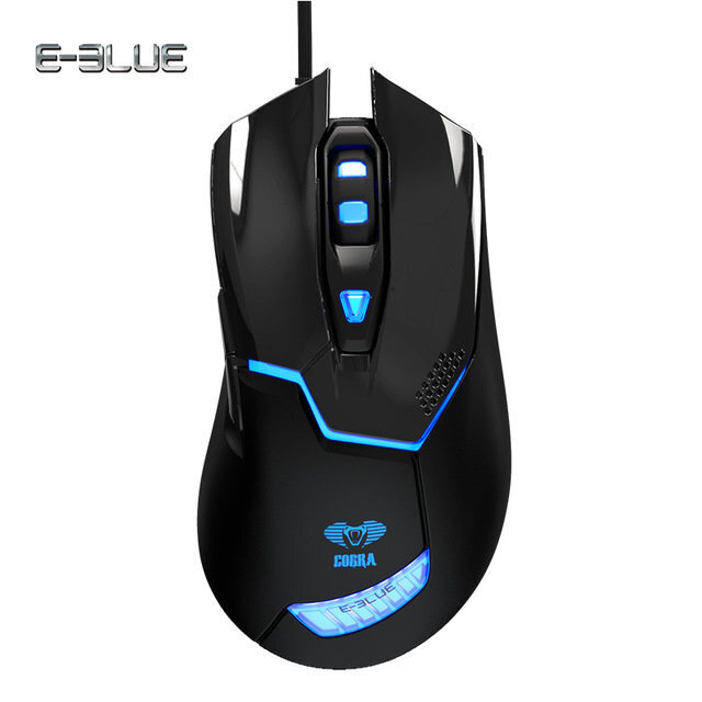 E-Blue Cobra EMS622, must/sinine hind ja info | Arvutihiired | hansapost.ee