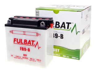 Аккумулятор Fulbat YB9-B, 9 Ач 12В цена и информация | Аккумуляторы | hansapost.ee