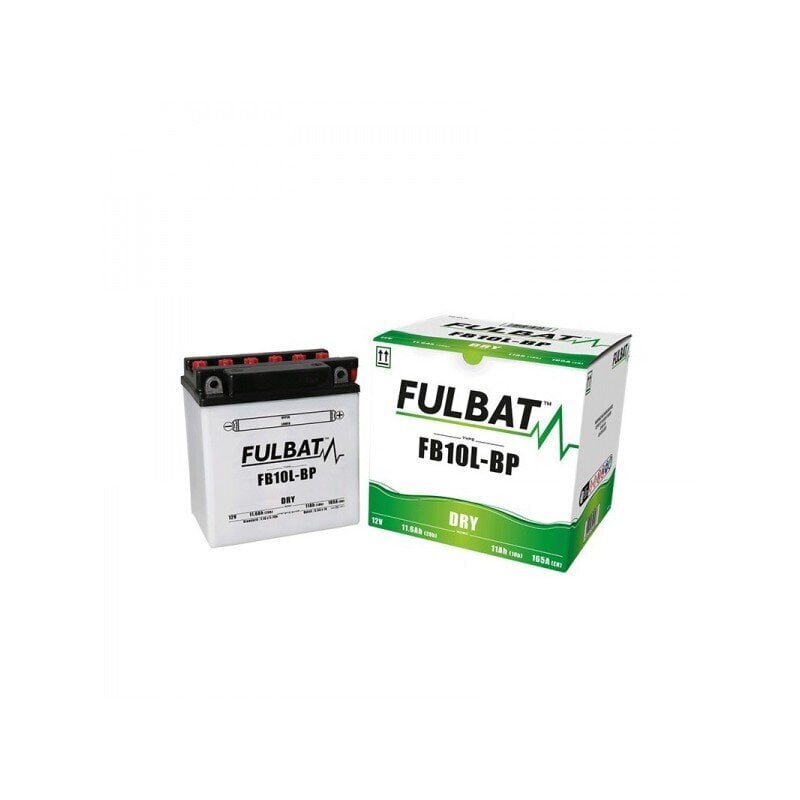 Aku FULBAT YB10L-B (P) (FB10L-BP), 11.6 Ah 130 A EN 12V цена и информация | Mootorrataste akud | hansapost.ee