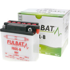 Aku Fulbat YB3L-B, 3 Ah 12V hind ja info | Mootorrataste akud | hansapost.ee