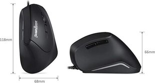 Perixx Perimice-515 II, черный цена и информация | Компьютерные мыши | hansapost.ee