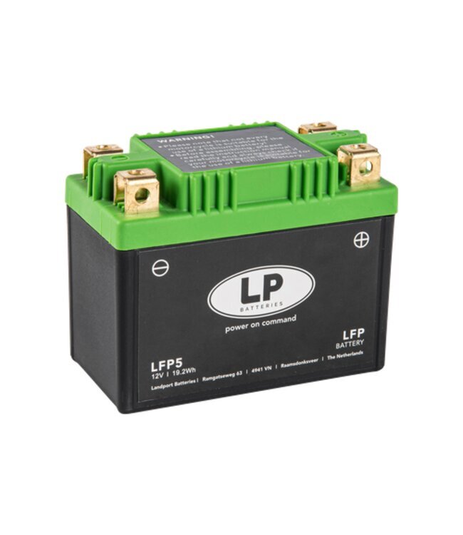 Aku Landport LFP5, 19,2Wh 105 A EN 12V цена и информация | Mootorrataste akud | hansapost.ee