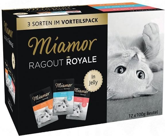 Miamor Ragout Royal vasikaliha, kalkuniliha, lõhega, 12x100g цена и информация | Kassikonservid | hansapost.ee