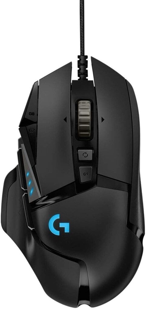 Logitech G502, must hind ja info | Arvutihiired | hansapost.ee