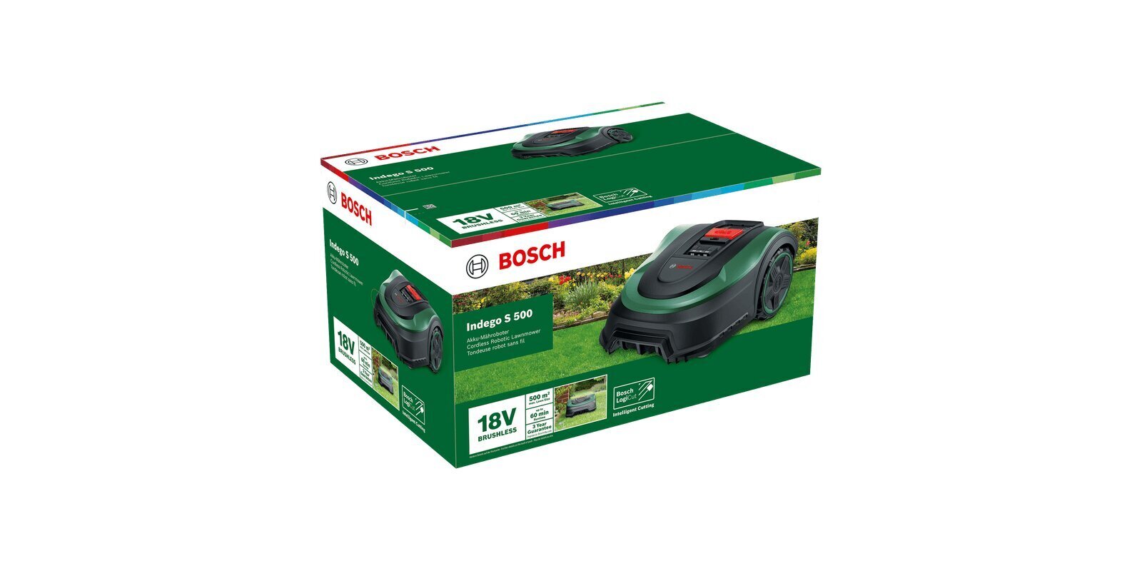 Robot muruniiduk S-500 Indego 06008B0202 Bosch hind ja info | Robotmuruniidukid | hansapost.ee