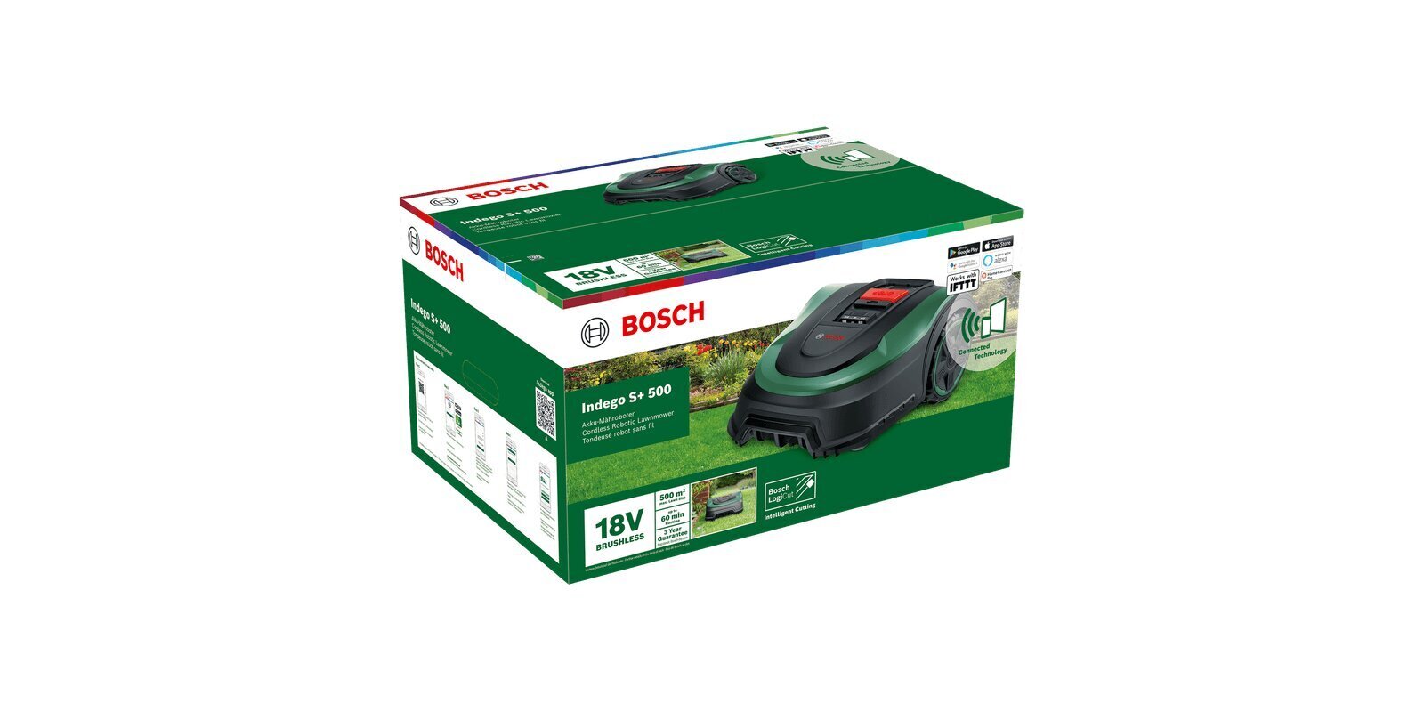 Robot-muruniiduk Bosch Indego S+ 500 hind ja info | Robotmuruniidukid | hansapost.ee