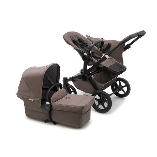 Bugaboo Donkey 5 Mineral Mono universaalne lapsevanker, Black/Taupe hind ja info | Vankrid, jalutuskärud | hansapost.ee