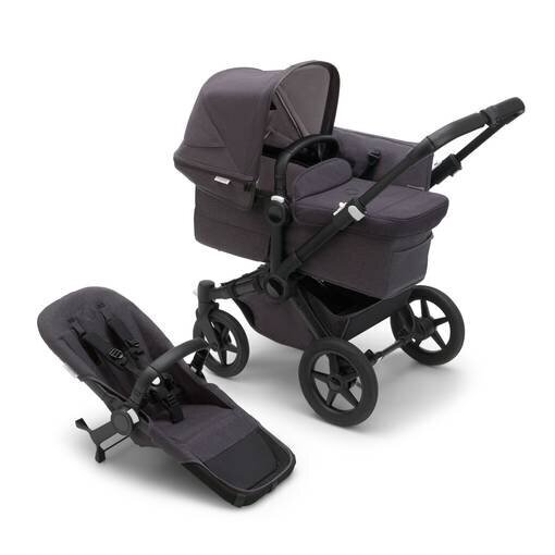 Bugaboo Donkey 5 Mineral Mono universaalne lapsevanker, Black/Washed Black hind ja info | Vankrid, jalutuskärud | hansapost.ee