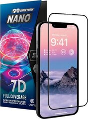 Защитное стекло Crong 7D Nano Flexible iPhone 14 Pro цена и информация | Защитные пленки для телефонов | hansapost.ee