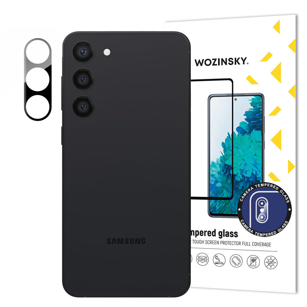 Kaamera kaitse Wozinsky Samsung Galaxy S23+ цена и информация | Ekraani kaitseklaasid ja kaitsekiled | hansapost.ee