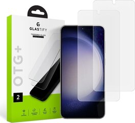 Защитное стекло Glastify OTG+ 2-Pack Samsung Galaxy S23 цена и информация | Защитные пленки для телефонов | hansapost.ee