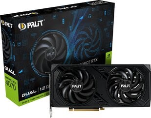 Palit GeForce RTX 4070 Dual (NED4070019K9-1047D) цена и информация | Видеокарты | hansapost.ee