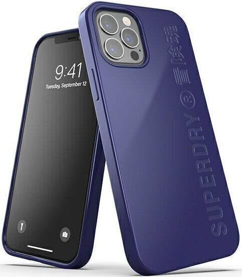 SuperDry Snap Case, sinine цена и информация | Telefonide kaitsekaaned ja -ümbrised | hansapost.ee
