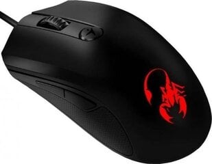" genius мышь gx gaming x-g600, 1600dpi, лазерная, 6 кнопок, проводная usb, черная, проводная цена и информация | Компьютерные мыши | hansapost.ee