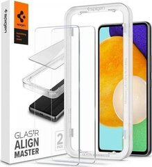 Kaitseklaas Spigen AlignMaster Glas tR 2-Pack Samsung Galaxy A53 5G цена и информация | Защитные пленки для телефонов | hansapost.ee