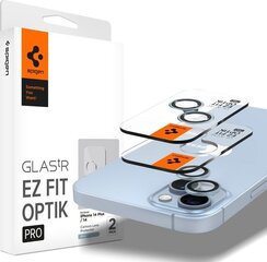 Kaamera kaitse Spigen Optik Pro iPhone 14/14 Plus hind ja info | Ekraani kaitseklaasid ja kaitsekiled | hansapost.ee