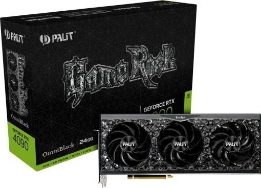 Palit GeForce RTX 4090 GameRock OmniBlack (NED4090019SB-1020Q) hind ja info | Videokaardid | hansapost.ee