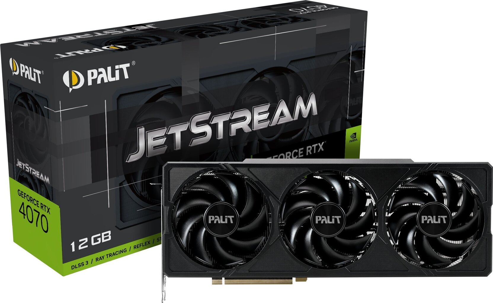 Palit GeForce RTX 4070 JetStream (NED4070019K9-1047J) цена и информация | Videokaardid | hansapost.ee