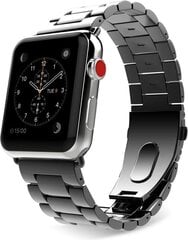 Tech-Protect Stainless для Apple Watch 4/5/6/7/8/SE/ULTRA (42/44/45/49 мм), черный цена и информация | Аксессуары для смарт-часов и браслетов | hansapost.ee