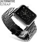 Tech-Protect Apple Watch 42/44/45/49 mm, Black цена и информация | Nutikellade aksessuaarid ja tarvikud | hansapost.ee