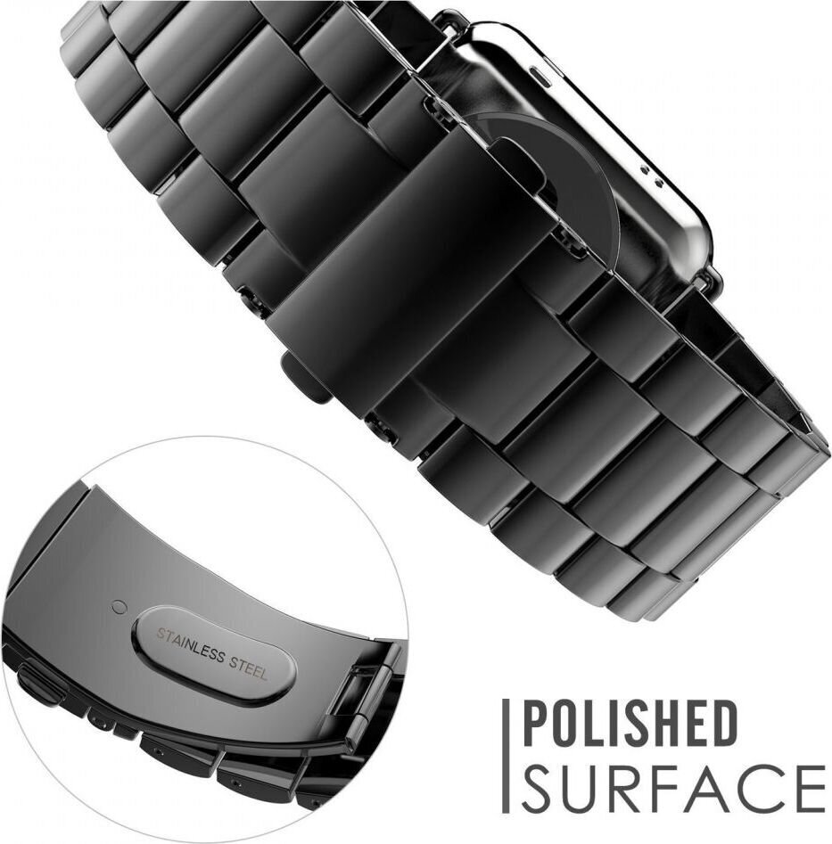 Tech-Protect Apple Watch 42/44/45/49 mm, Black hind ja info | Nutikellade aksessuaarid ja tarvikud | hansapost.ee