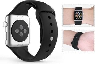 Tech-Protect Iconband Apple Watch 4 38/40/41mm, Black hind ja info | Nutikellade aksessuaarid ja tarvikud | hansapost.ee