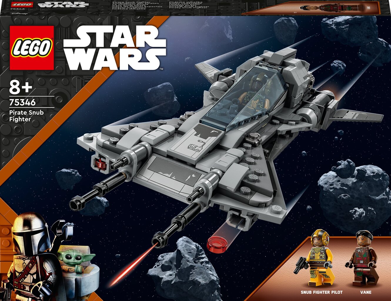 75346 LEGO® Star Wars piraatide Snub Fighter цена и информация | Klotsid ja konstruktorid | hansapost.ee