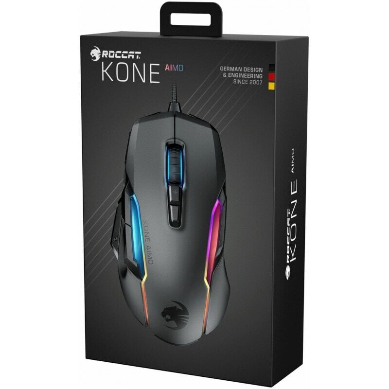 Roccat Kone Aimo Remastered, must цена и информация | Arvutihiired | hansapost.ee