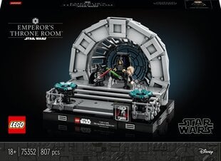 75352 LEGO® Star Wars™ Диорама Тронный зал императора цена и информация | Конструкторы и кубики | hansapost.ee