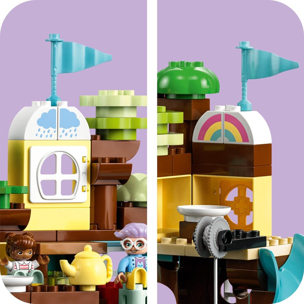 10993 LEGO® DUPLO 3 ühes Puumaja hind ja info | Klotsid ja konstruktorid | hansapost.ee