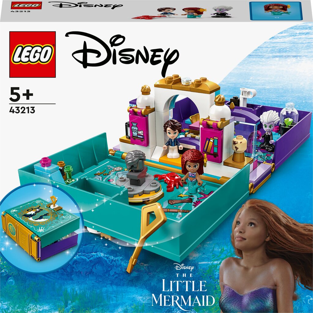 43213 LEGO®│ Disney raamat „Väikese merineitsi lugu“ цена и информация | Klotsid ja konstruktorid | hansapost.ee