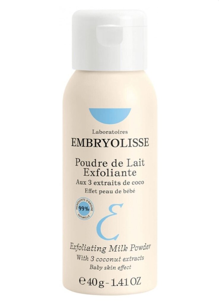 Embryolisse Exfoliating Milk Powder kooriv näopuuder 40g цена и информация | Näopuhastusvahendid | hansapost.ee