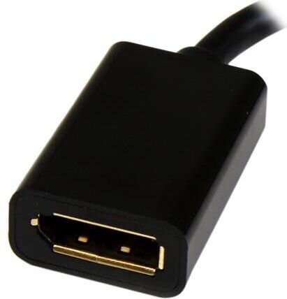 Mini DisplayPort-DisplayPort Adapter Startech MDP2DPMF6IN, Must hind ja info | USB adapterid ja jagajad | hansapost.ee
