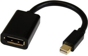 Адаптер Mini DisplayPort — DisplayPort Startech MDP2DPMF6IN          Чёрный цена и информация | Адаптеры, USB-разветвители | hansapost.ee