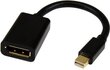 Mini DisplayPort-DisplayPort Adapter Startech MDP2DPMF6IN, Must hind ja info | USB adapterid ja jagajad | hansapost.ee