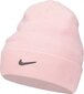 Nike laste müts CUFFED BEANIE, heleroosa цена и информация | Mütsid, sallid, kindad tüdrukutele | hansapost.ee