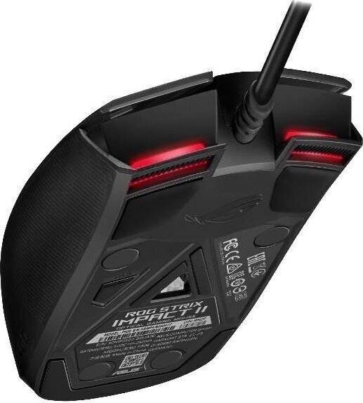 Asus ROG Strix Impact II, must hind ja info | Arvutihiired | hansapost.ee