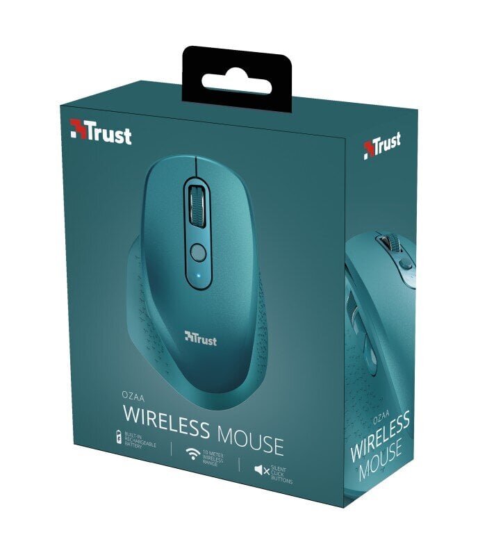 MOUSE USB OPTICAL WRL/OZAA BLUE 24034 TRUST hind ja info | Arvutihiired | hansapost.ee